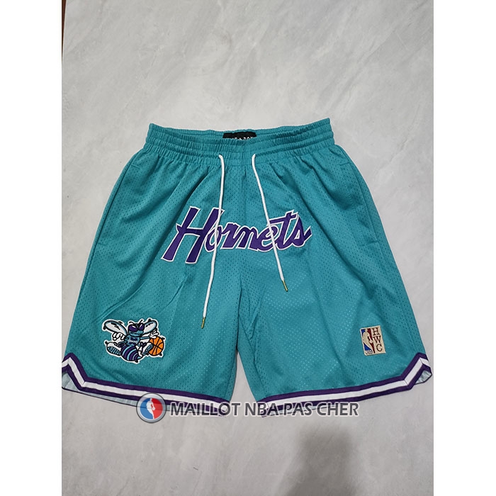 Short Charlotte Hornets Retro Just Don Vert